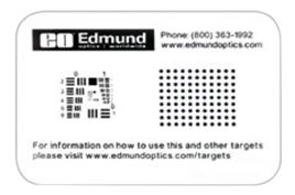 Resolution Test Targets | Edmund Optics
