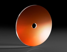 25.4mm Diameter, 3.2mm Through Hole, Sapphire Window